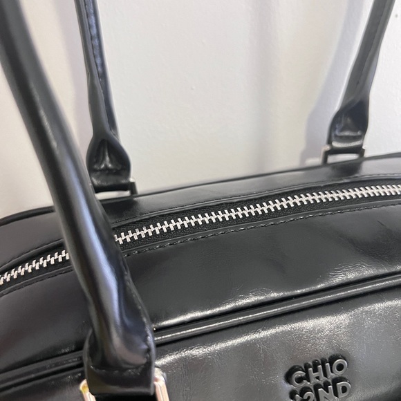 Brand new Retro Boston Black Handbag - Picture 6 of 8